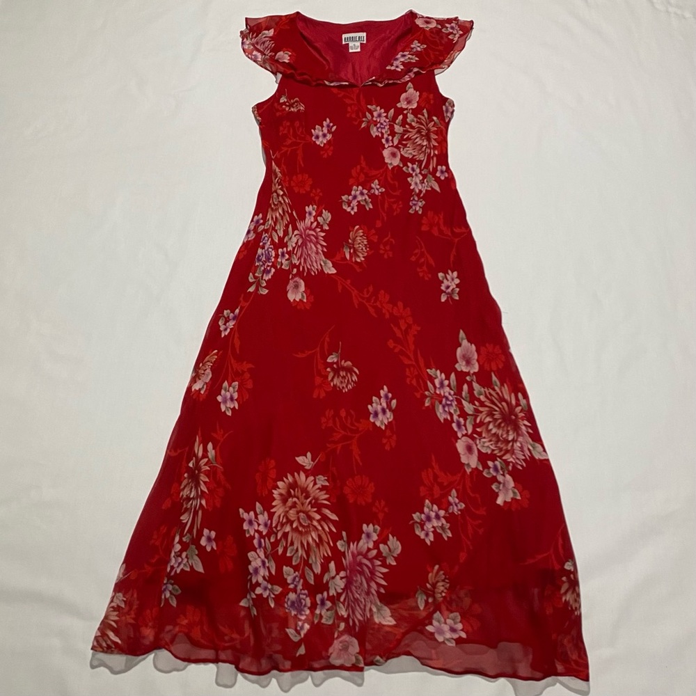 Robbie Bee 90s floral dress
